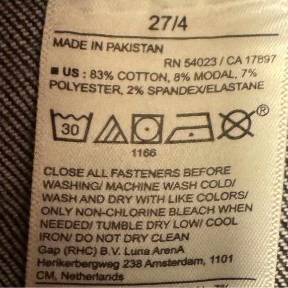 Banana Republic Women's Black Straight Leg Jeans - Picture 7 of 7